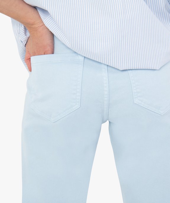 Jean femme coupe large taille haute vue2 - GEMO(FEMME PAP) - GEMO