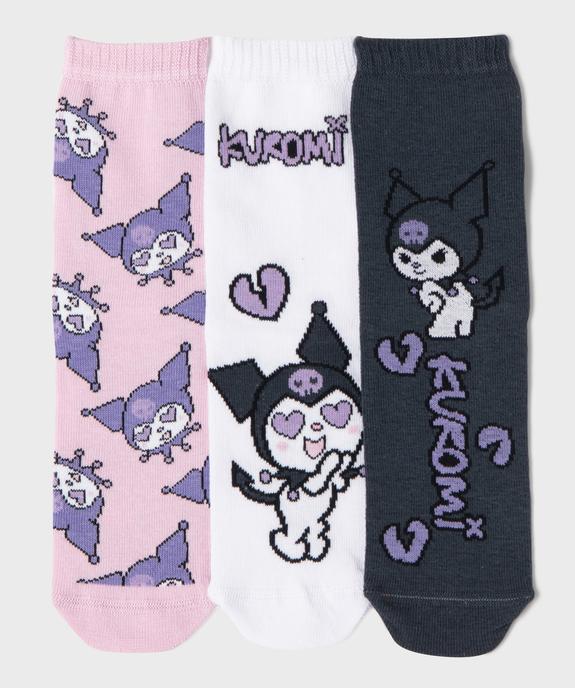 Chaussettes à motifs fille (lot de 3) - Hello Kitty and friends vue1 - HELLO KITTY - GEMO