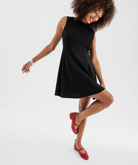 Robe courte sans manches bas évasé femme vue5 - GEMO 4G FEMME - GEMO