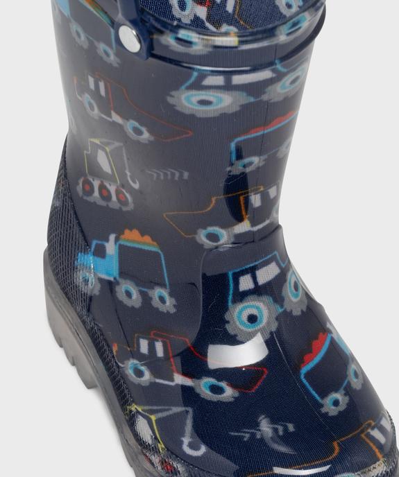 Bottes de pluie à motifs tracteurs bébé garçon - Little Love vue6 - LITTLE LOVE - GEMO