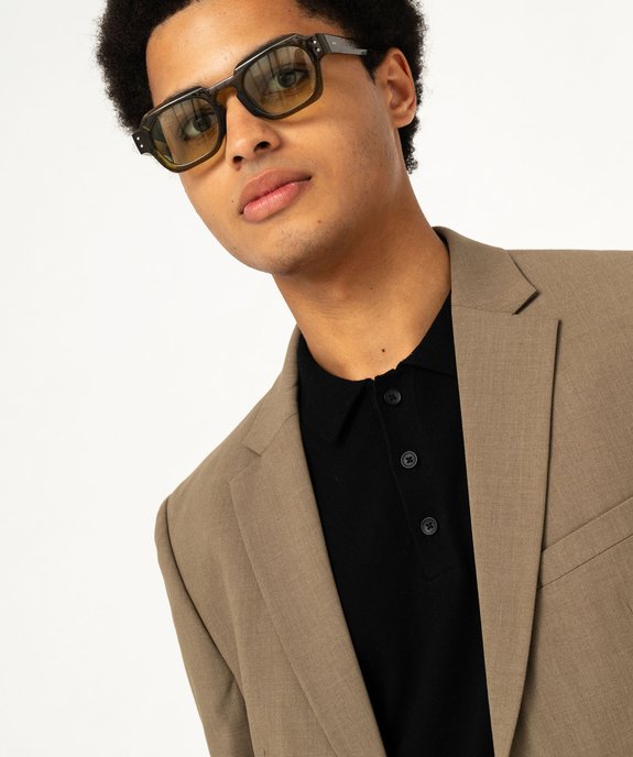 Veste de costume fermeture 2 boutons homme vue3 - GEMO (HOMME) - GEMO