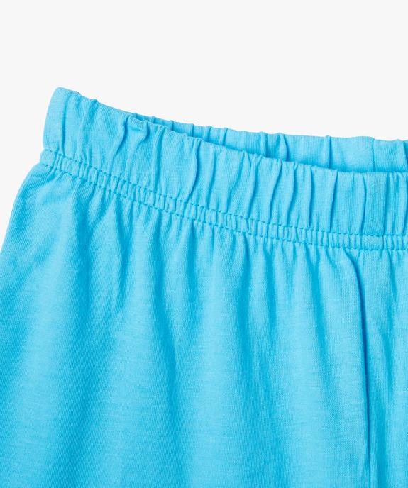 Pyjashort avec motif safari garçon vue3 - GEMO 4G GARCON - GEMO