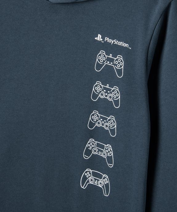Sweat à capuche avec motif jeu vidéo garçon - Play Station vue2 - PLAYSTATION - GEMO