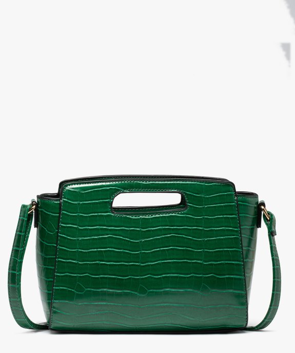 Sac à main femme  à poignée en matière texturée vue1 - GEMO (ACCESS) - GEMO