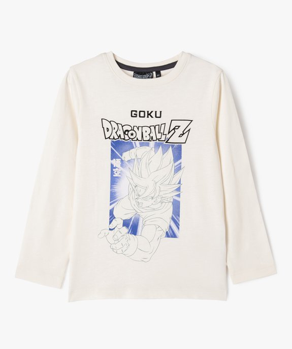 Tee-shirt manches longues imprimé garçon - Dragon Ball Z vue1 - DRAGON BALL Z - GEMO