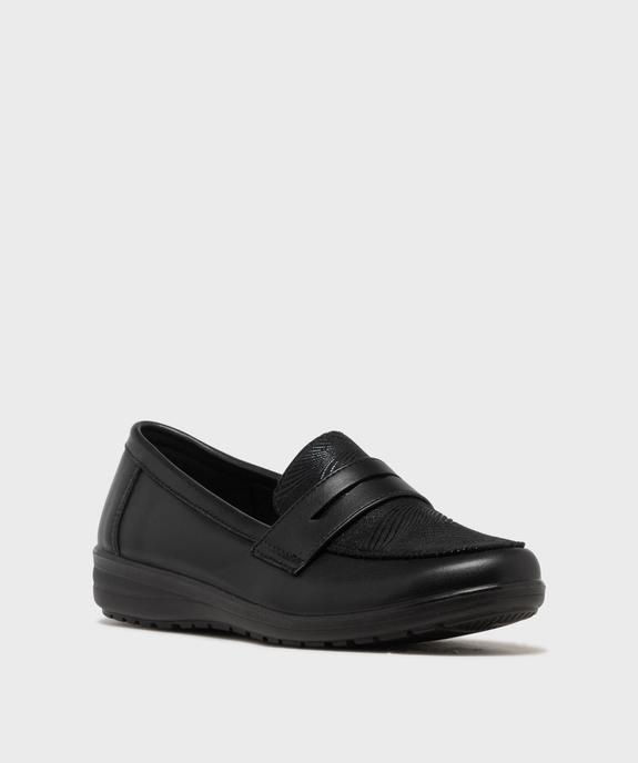 Mocassin confort avec dessus irisé femme vue3 - G'FLEX - GEMO