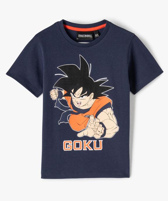 Tee-shirt garçon  manches courtes imprimé - Dragon Ball vue2 - DRAGON BALL Z - GEMO