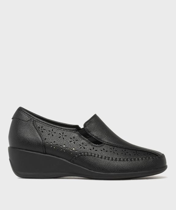 Chaussures confort à talon compensé femme - G’Flex vue1 - G'FLEX - GEMO