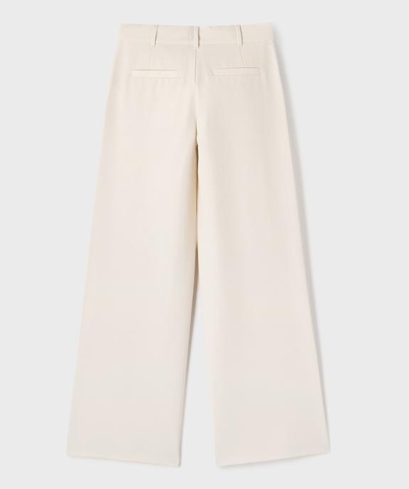 Pantalon large et fluide fille vue3 - GEMO (JUNIOR) - GEMO