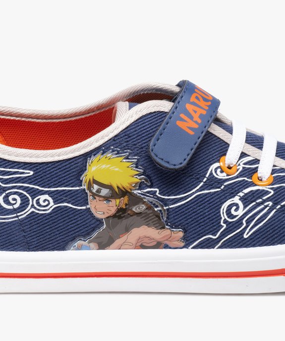 Baskets garçon en toile imprimée à bout renforcé - Naruto vue6 - NARUTO - GEMO