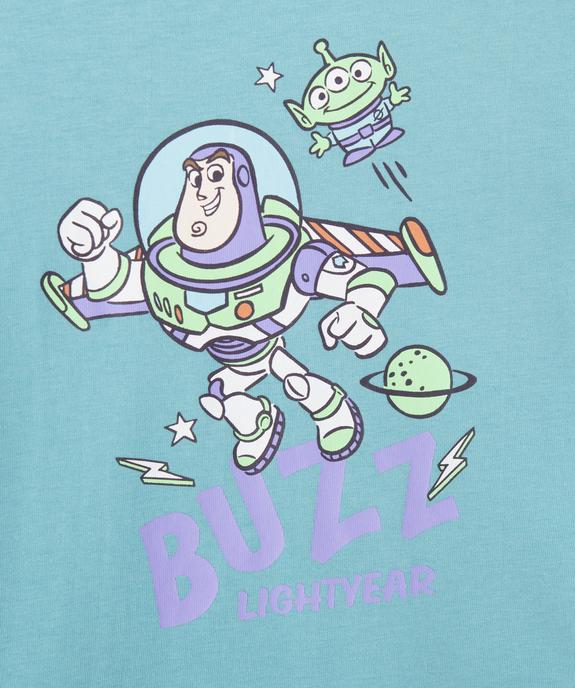 Tee-shirt manches courtes en jersey de coton imprimé Buzz l'Éclair bébé garçon - Disney Baby vue2 - TOY STORY - GEMO