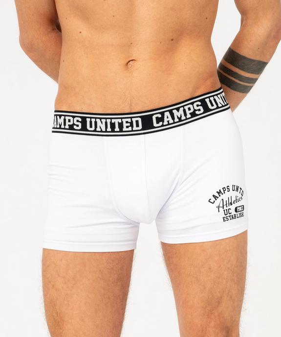 Boxer en coton extensible imprimé homme - Camps United vue2 - CAMPS - GEMO