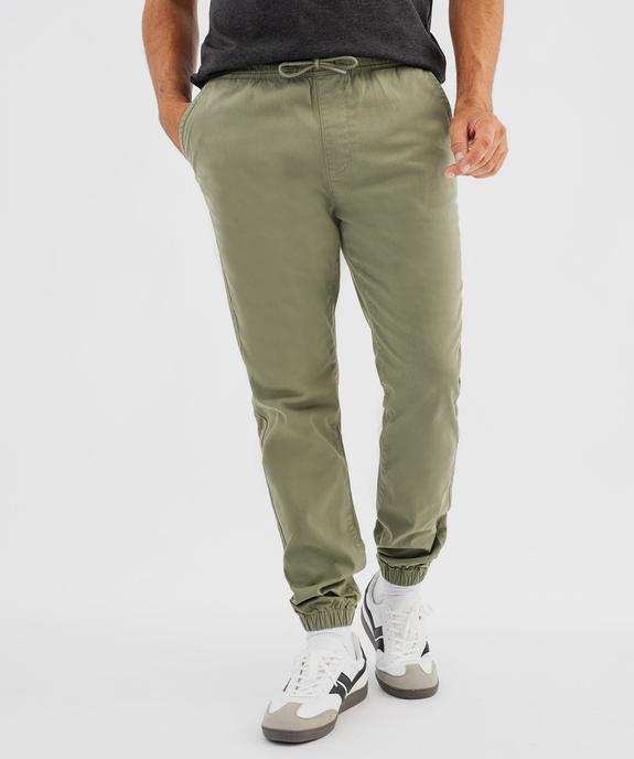 Pantalon jogger homme vue1 - GEMO 4G HOMME - GEMO