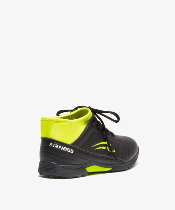 Baskets garçon à lacets avec col montant souple vue4 - AIRNESS - GEMO