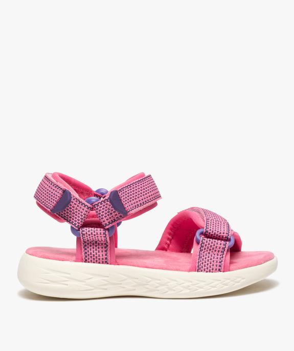 Sandales sport fille extra-légères à scratch vue1 - GEMO (ENFANT) - GEMO