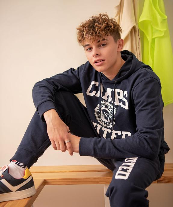 Sweat homme à capuche avec motif XXL – Camps United vue1 - CAMPS UNITED - GEMO