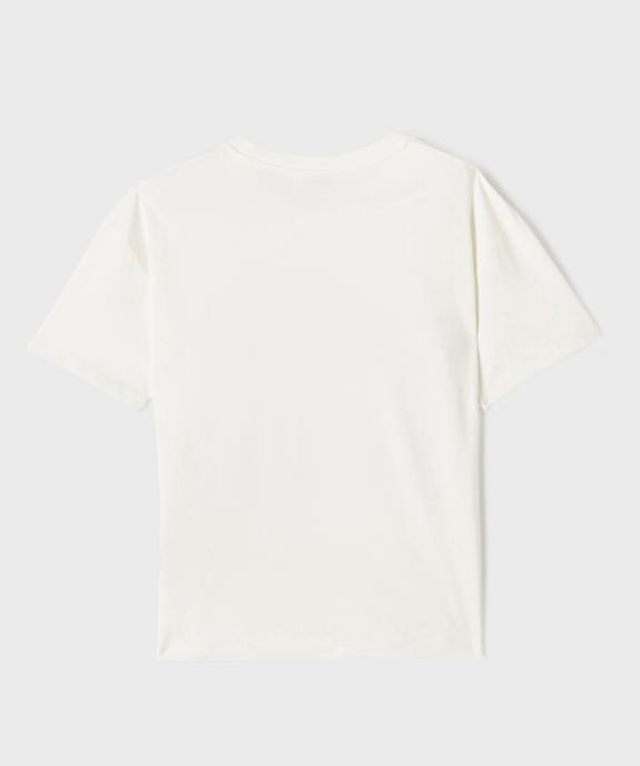 Tee-shirt col rond imprimé fille - KPOP DEMON HUNTERS vue3 - KPOP DEMON HUNTERS - GEMO
