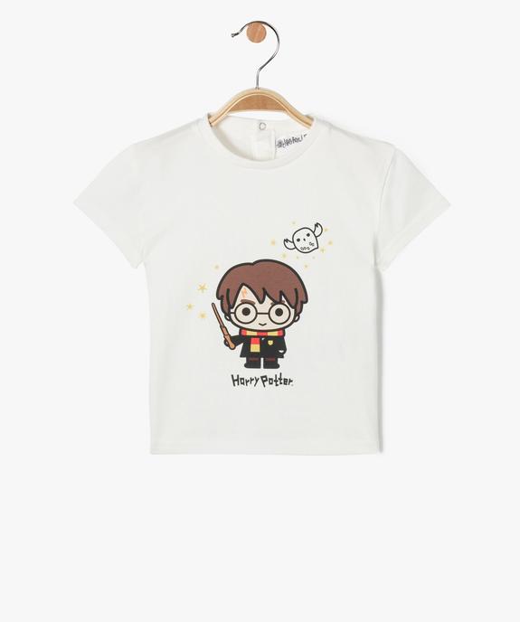 Tee-shirt à manches courtes en coton imprimé ciné bébé garçon vue1 - GEMO(BEBE DEBT) - GEMO