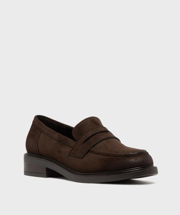 Mocassins en suédine femme - Follow Me vue2 - FOLLOW ME - GEMO