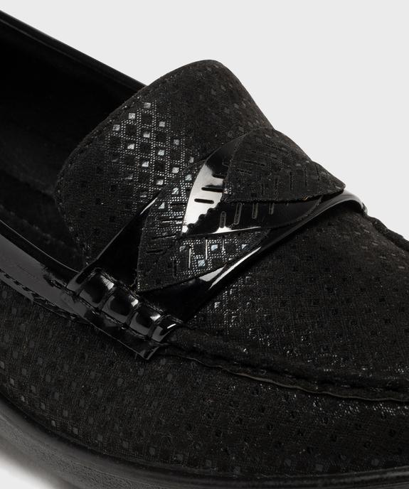 Mocassins confort légers et souples à talon compensé femme vue6 - G'FLEX GEMO FOR GOOD - GEMO