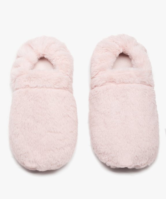 Chaussons bouillotte à chauffer au micro-ondes vue2 - AUTRES MARQUES - GEMO