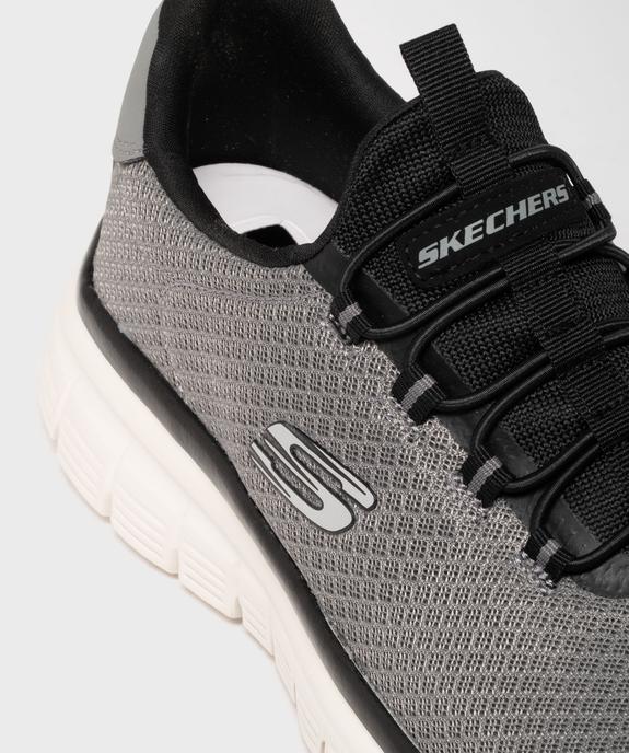 Baskets basses en mesh à enfiler homme - Skechers vue6 - SKECHERS - GEMO