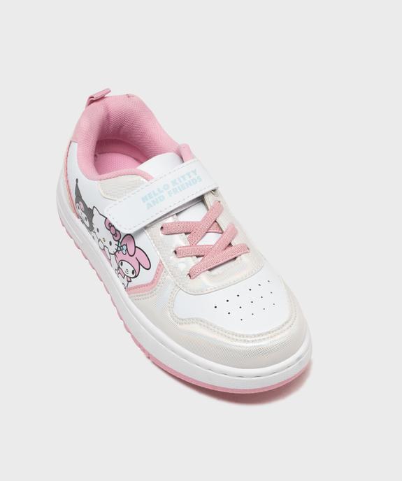 Baskets à scratch avec tige scintillante fille - Hello Kitty vue5 - HELLO KITTY - GEMO