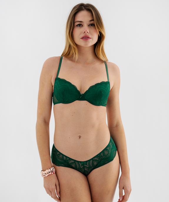 Soutien-gorge corbeille à coques fines avec armatures vue1 - GEMO(HOMWR FEM) - GEMO