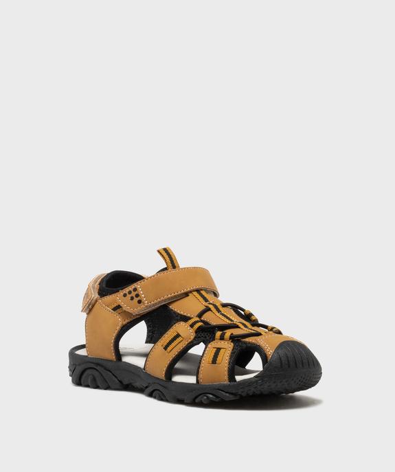 Sandales à scratch esprit trek garçon - 5 Miles vue2 - 5 MILES - GEMO