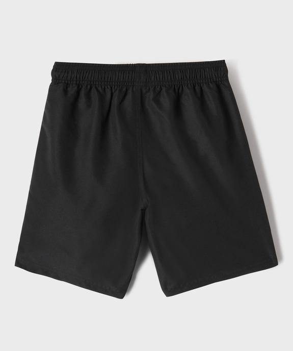 Short de surf uni garçon vue3 - GEMO 4G GARCON - GEMO