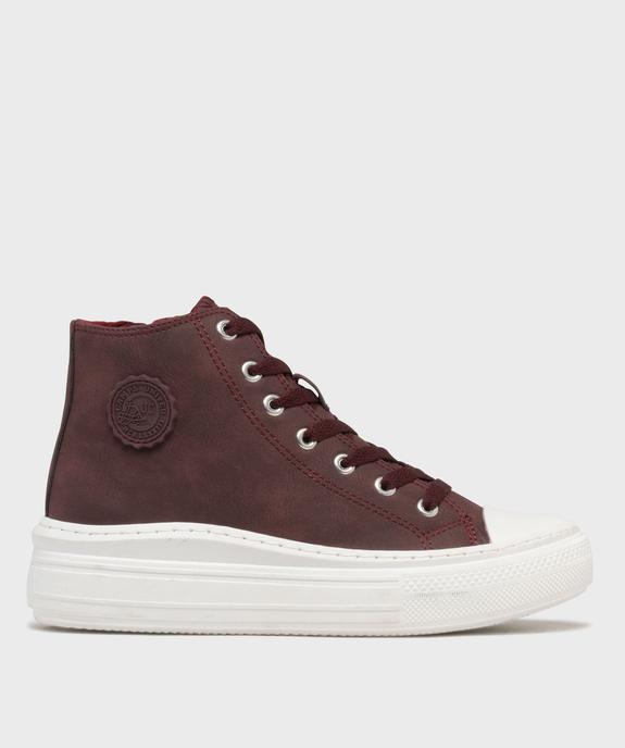 Baskets montantes esprit campus avec doublure chaude femme - Camps United vue1 - CAMPS - GEMO