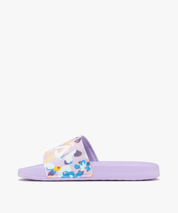 Sandales de piscine à motifs fleuris fille - Fila vue3 - FILA - GEMO