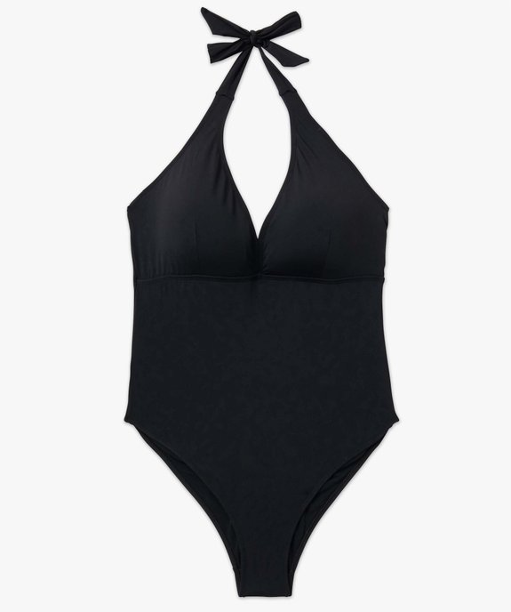 Maillot de bain femme grande taille 1 pièce dos nu vue4 - GEMO 4G FEMME - GEMO