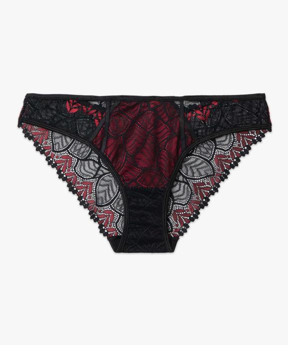 Culotte femme en dentelle vue4 - GEMO(HOMWR FEM) - GEMO