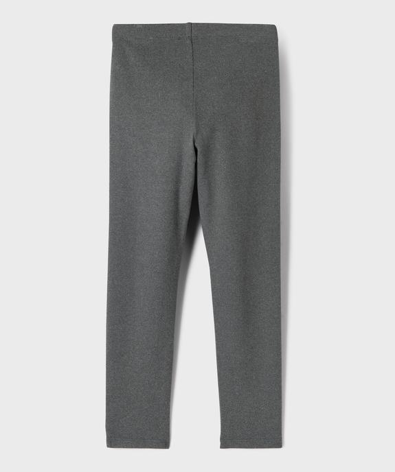 Legging long en maille chaude fille vue3 - GEMO (ENFANT) - GEMO