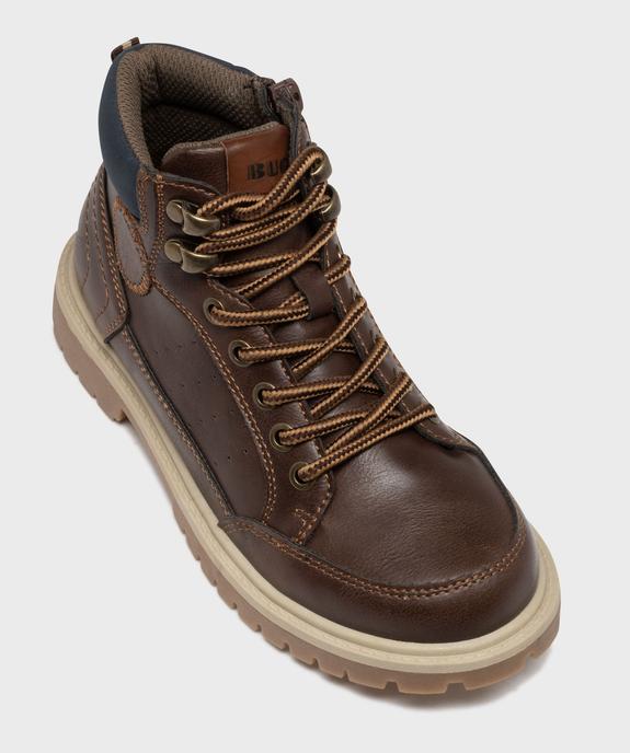 Chaussures montantes avec semelle crantée garçon - Buggy vue5 - BUGGY - GEMO