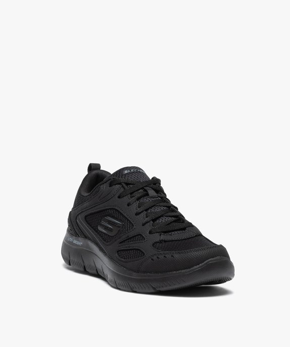 Baskets homme légères en mesh uni – Skechers Summits vue2 - SKECHERS - GEMO