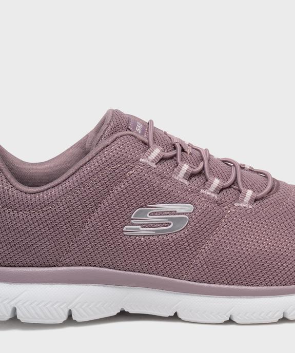 Baskets en mesh ultra légères à lacets femme - Skechers  vue6 - SKECHERS - GEMO