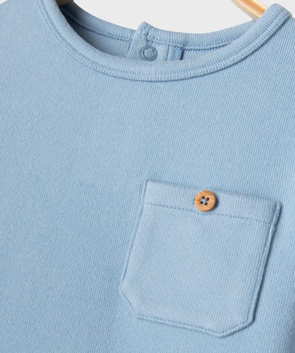 Tee-shirt chaud à manches longues bébé garçon - GEMO(BEBE DEBT) Tee-shirt chaud à manches longues bébé garçon vue2 - GEMO(BEBE DEBT) - GEMO