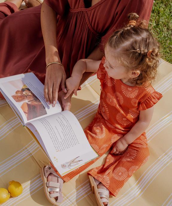 Débardeur imprimé avec volants aux emmanchures bébé fille vue4 - GEMO(BEBE DEBT) - GEMO