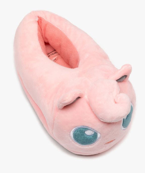 Chaussons en velours fantaisie Rondoudou fille - Pokémon vue5 - POKEMON - GEMO