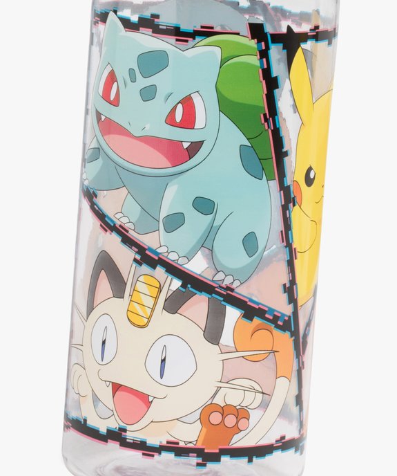 Gourde Pokemon avec bouchon Pikachu enfant vue2 - POKEMON - GEMO
