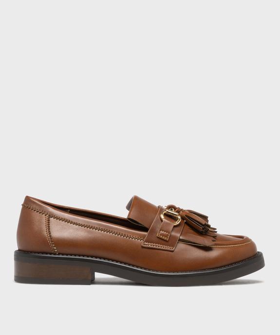 Mocassins avec bride métallique et patte mexicaine femme - Follow Me vue1 - FOLLOW ME - GEMO