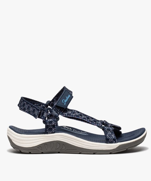 Sandales femme tout terrain à scratch - Skechers vue1 - SKECHERS - GEMO