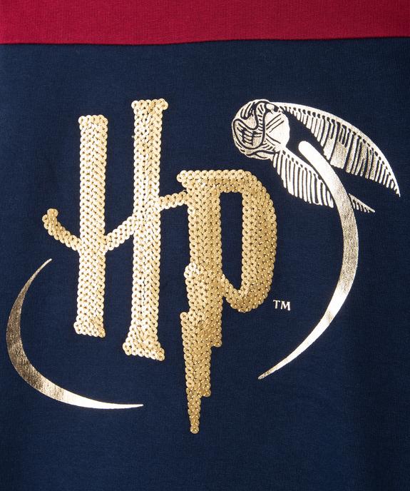 Robe fille en matière sweat à détails pailletés - Harry Potter vue2 - HARRY POTTER - GEMO