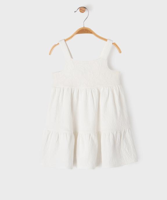Robe à bretelles coupe évasée bébé fille vue1 - GEMO(BEBE DEBT) - GEMO