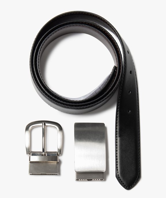 Ceinture homme réversible avec boite cadeau vue2 - GEMO (ACCESS) - GEMO