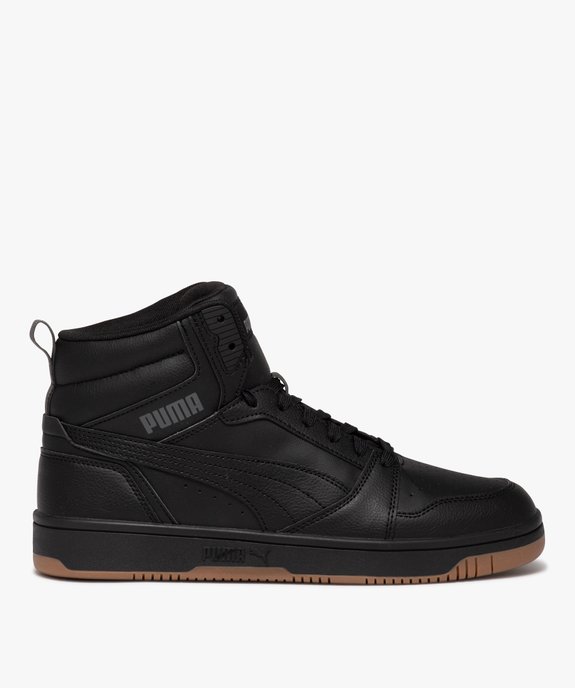 Baskets homme mid-cut unies à lacets - Puma Rebound  vue1 - PUMA - GEMO