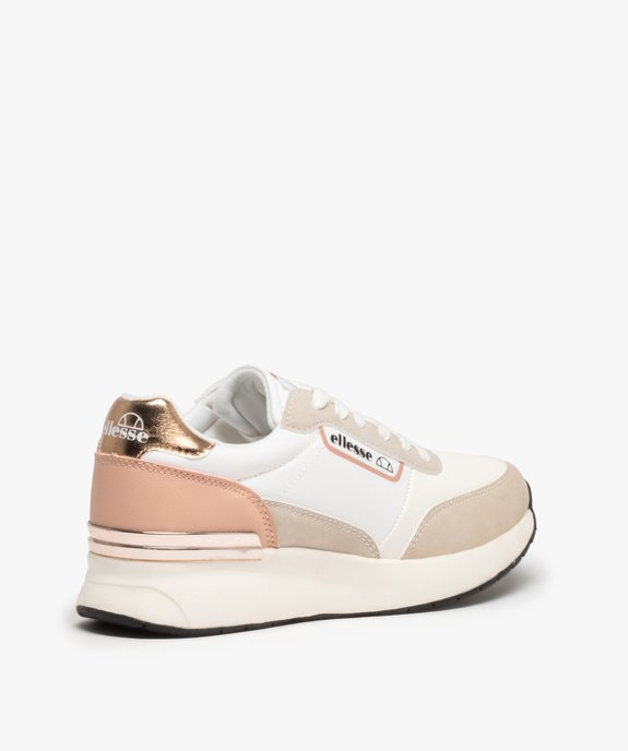 Baskets femme multi-matières à lacets - Ellesse vue4 - ELLESSE - GEMO