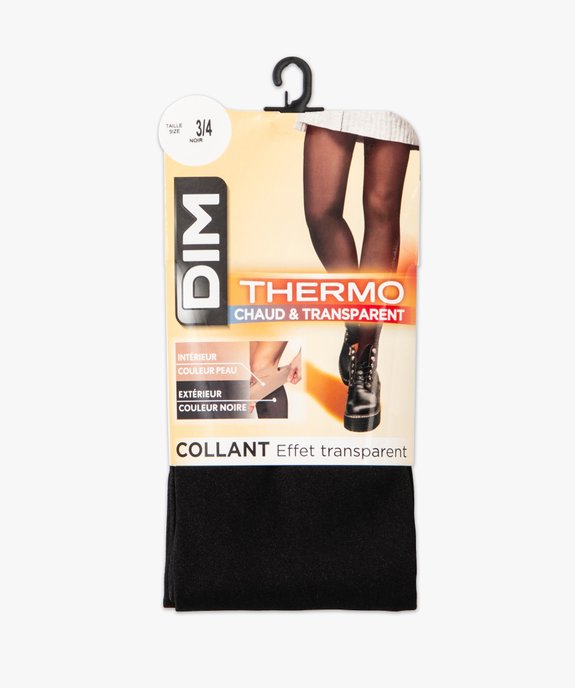 Collant chaud et transparent femme - Thermo Dim vue4 - DIM - GEMO